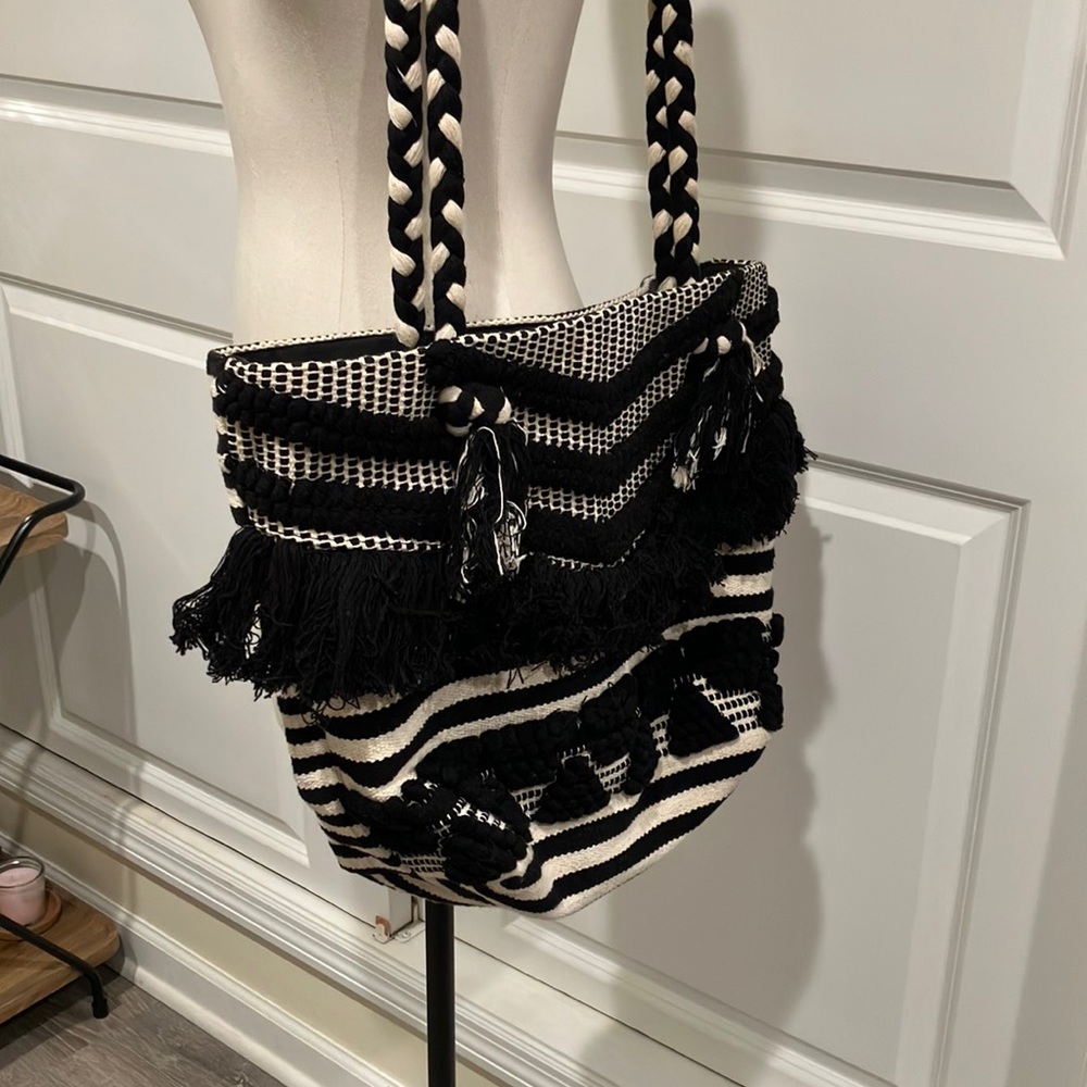 Embroidered Zara Tote Bag